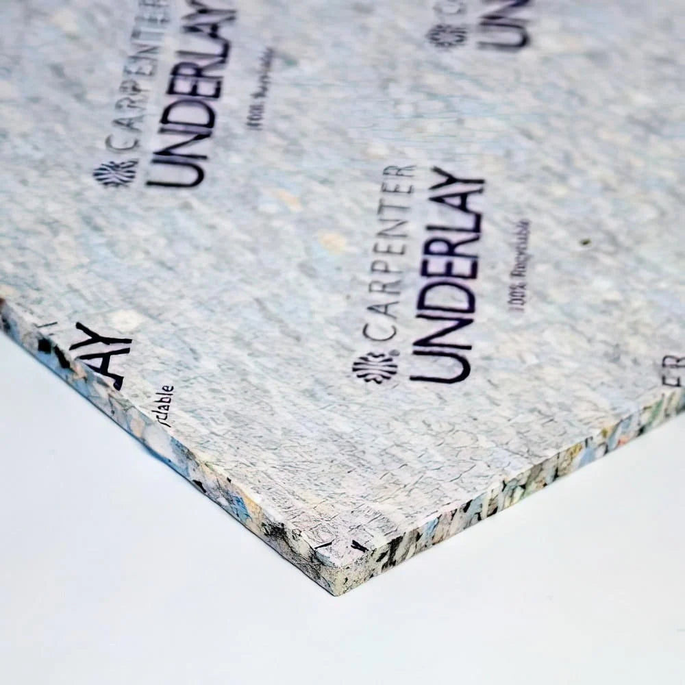Exen Flooring supplies Carpenter Ultimate Living 10mm Underlay. It is easy to cut and handle.