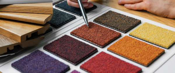 Exen Flooring - flooring covering product samples.