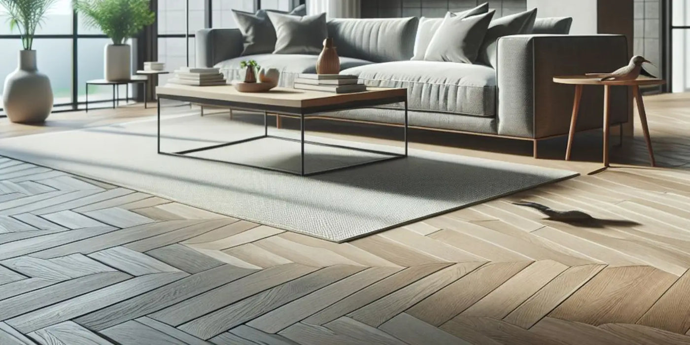 Rigid Core LVT Herringbone