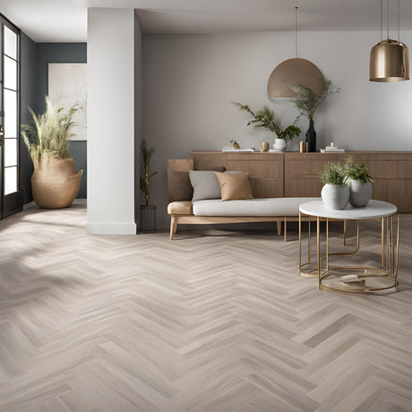 Why Choose Rigid Core LVT Herringbone Flooring?