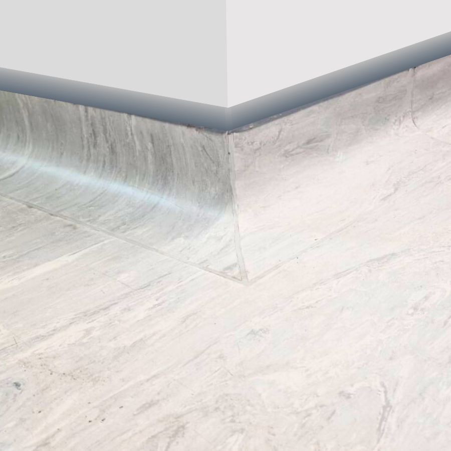 Safety Flooring Installation with Cap and Cove in London Exen Flooring