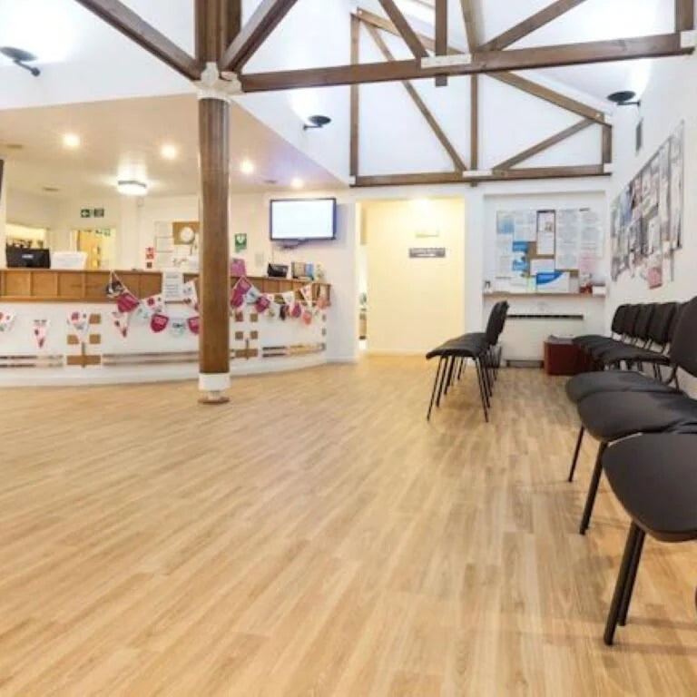 Polyflor Polysafe Wood fx Acoustix PUR Vinyl Exen Flooring