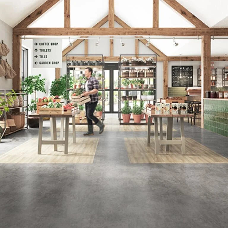 Polyflor Polysafe Wood fx PUR Vinyl Exen Flooring