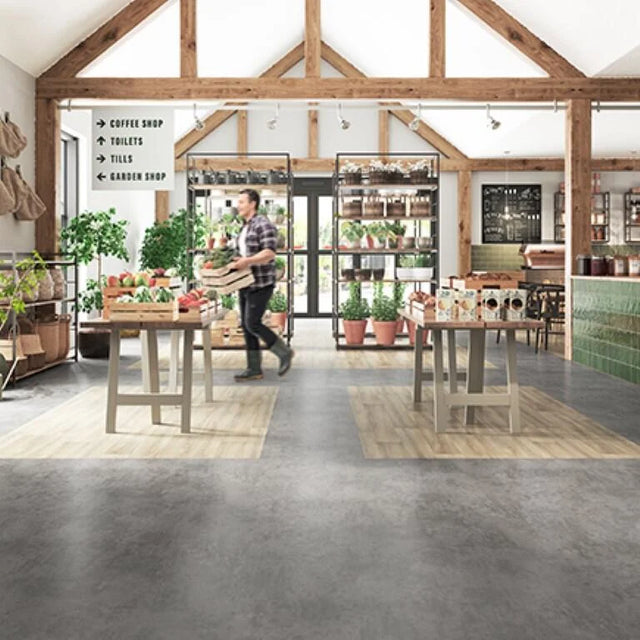 Polyflor Polysafe Wood fx PUR Vinyl Exen Flooring
