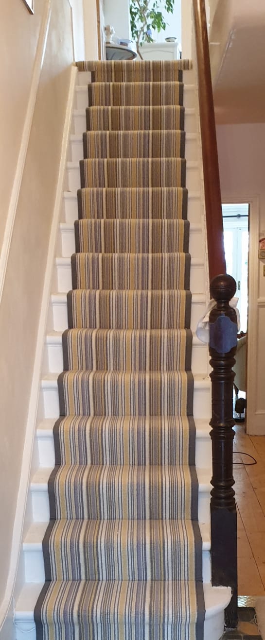 Stairs Runner Carpet Fitting