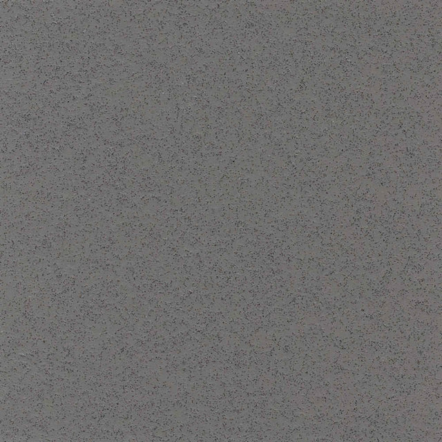 Grey speckled vinyl flooring surface with subtle textured pattern