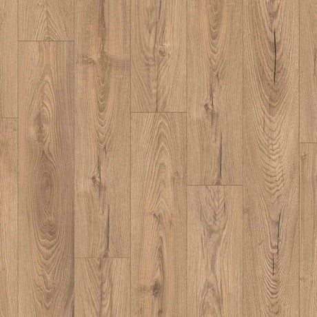 Laminate natural oak flooring for an office, boutique, cafe or a domestic environment. 
