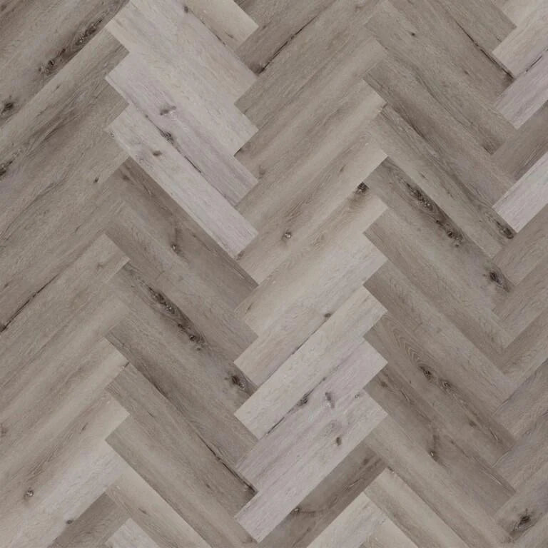 Exen Flooring Nordikka Tromso Herringbone LVT Light Washed Oak