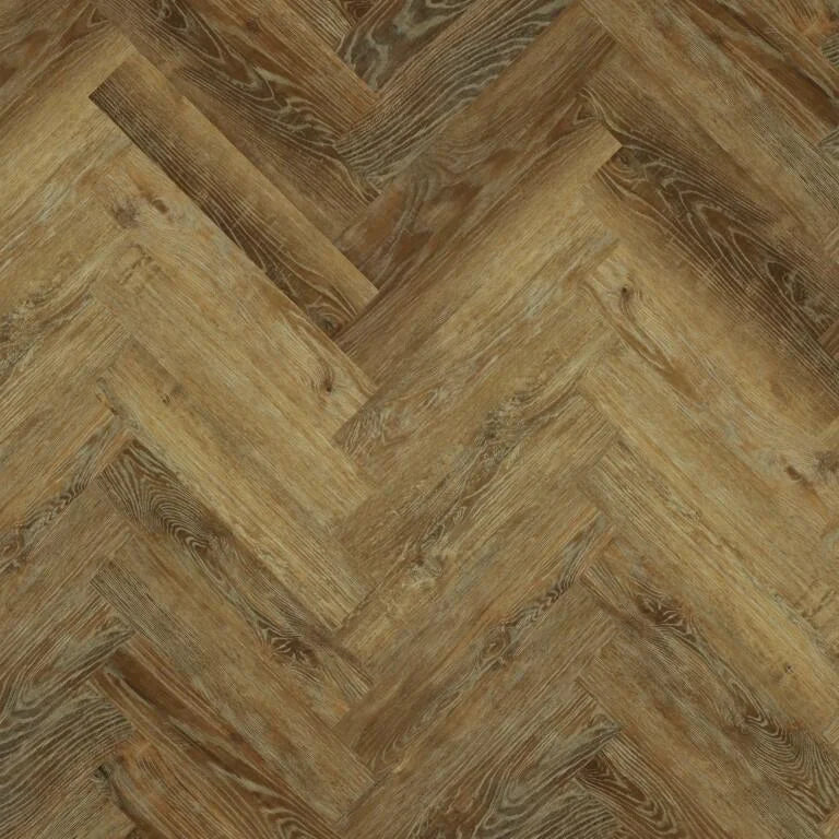 Exen Flooring Nordikka Tromso Herringbone LVT Norwegian Oak