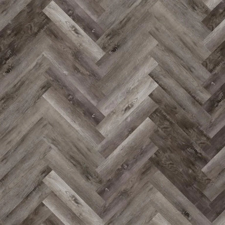 Exen Flooring Nordikka Tromso Herringbone LVT Smoked Ash