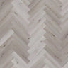 Exen Flooring Nordikka Tromso Herringbone LVT White Maple